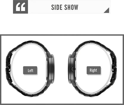 Men’s Black & Red Stylish Analog Watch - For Men TurboSpin Luminous Wheel Watch