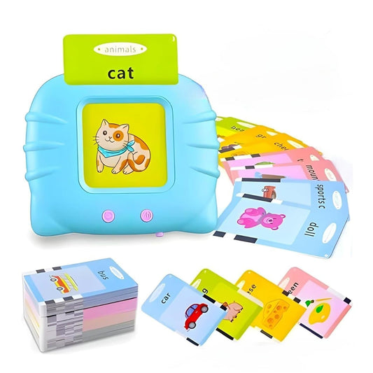 Talking Flash Cards Toy for Kids | 224-Word Learning Device for Toddlers